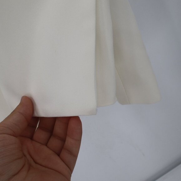 NEW Zara blazer womens M-L oversize blazer with a johnny collar two button peak - Picture 4 of 16